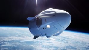 La crew dragon della SpaceX
